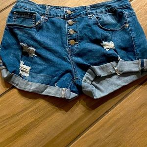 Jean shorts